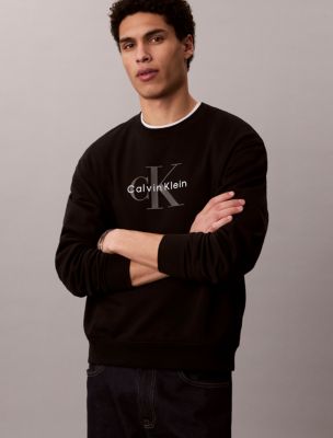 Мужские худи Calvin Klein Monologo Fleece Sweatshirt — фото 3