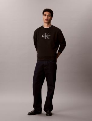 Мужские худи Calvin Klein Monologo Fleece Sweatshirt — фото 5