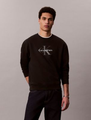 Monologo Fleece Sweatshirt, Black