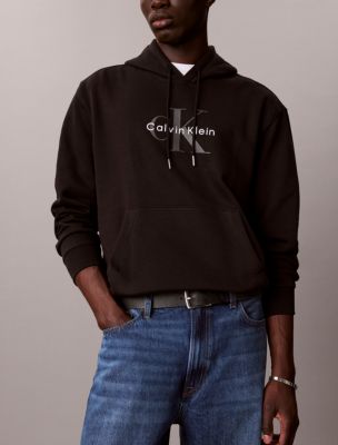 Мужские худи Calvin Klein Monologo Fleece — фото 3