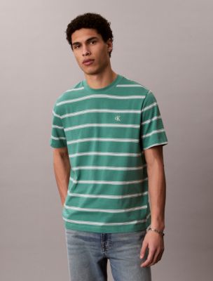 Monogram Stripe Relaxed T-Shirt