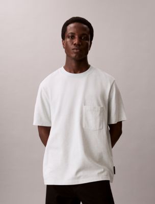 Cotton Blend Relaxed T-Shirt, Pale Meadow