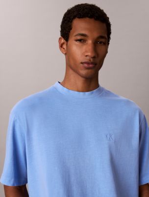 Tonal Monogram Relaxed T-Shirt, Blue Descent