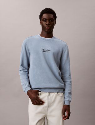 Logo Graphic Terry Crewneck Sweatshirt