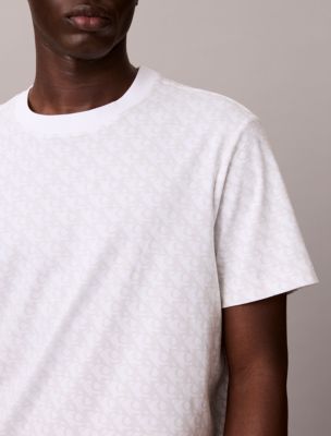 Мужские футболки Calvin Klein Allover Monogram Relaxed T-Shirt — фото 2