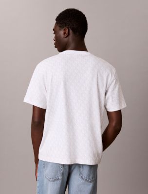 Мужские футболки Calvin Klein Allover Monogram Relaxed T-Shirt — фото 5