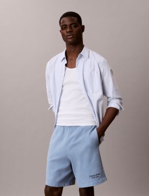 Terry Logo Graphic Pull-On Shorts - thumbnail 4