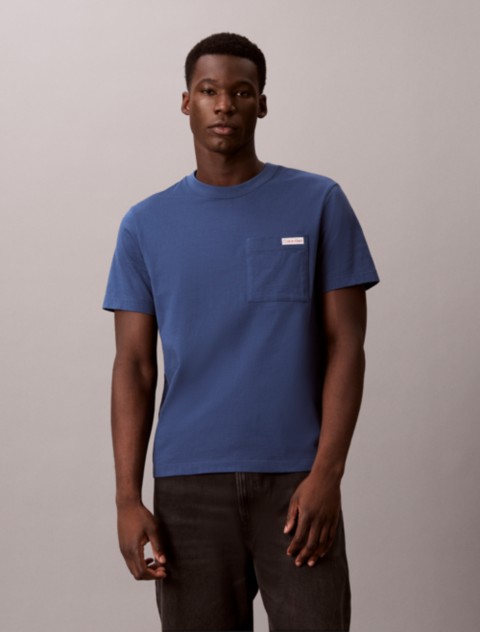 Мужские футболки Calvin Klein Cotton Jersey Pocket Easy Tee