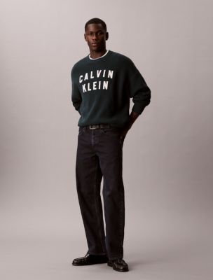 Мужские свитеры Calvin Klein Varsity Logo Graphic Relaxed Sweater — фото 5