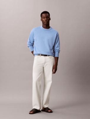 Мужские свитеры Calvin Klein Smooth Cotton Easy Sweater — фото 3