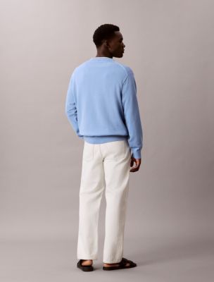 Мужские свитеры Calvin Klein Smooth Cotton Easy Sweater — фото 4