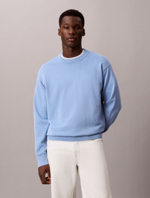 Мужские свитеры Calvin Klein Smooth Cotton Easy Sweater