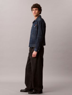 Мужские куртки Calvin Klein 90s Suede Trucker Jacket — фото 4
