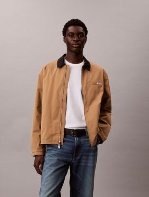 Cotton Stretch Barn Jacket, Tigers Eye