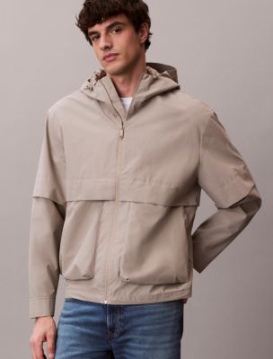 Мужские куртки Calvin Klein Ripstop Hooded Windbreaker Jacket — фото 5