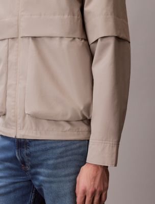 Мужские куртки Calvin Klein Ripstop Hooded Windbreaker Jacket — фото 6