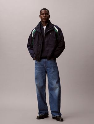 Nylon Colorblock Track Jacket | Calvin Klein® USA