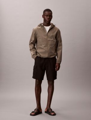 Мужские куртки Calvin Klein Allover Emblem Logo Windbreaker Jacket — фото 3