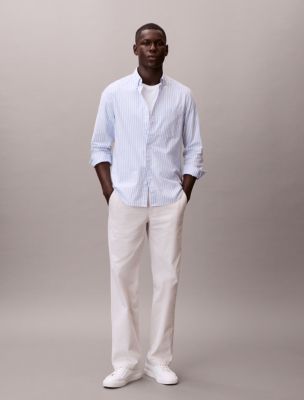 90s Straight Chino Pants, White Sand