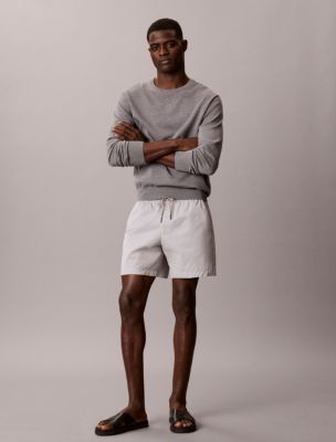 Cotton Stretch Chino Pull-On Shorts, Drizzle