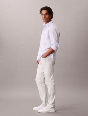 Мужские джинсы Calvin Klein Standard Straight, цвет: Bleachout 205 — фото 3