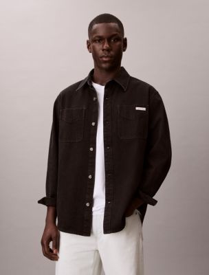Denim 90s Overshirt, Jackson Black Stone