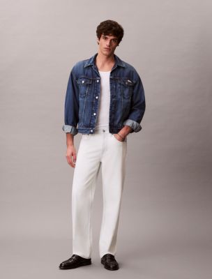 90s Straight Jeans, Bleachout 205