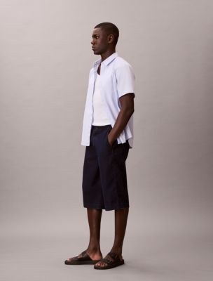 Мужские шорты Calvin Klein Lightweight Indigo Denim Long Shorts — фото 2