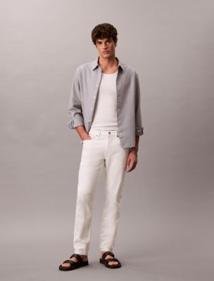 Slim Fit Jeans, Chalk White