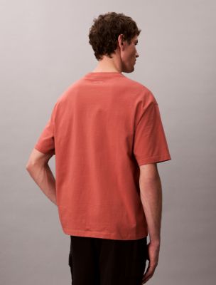 Мужские футболки Calvin Klein Emblem Logo Graphic Relaxed T-Shirt — фото 5