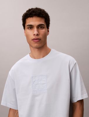Emblem Logo Graphic Relaxed T-Shirt, Plein Air