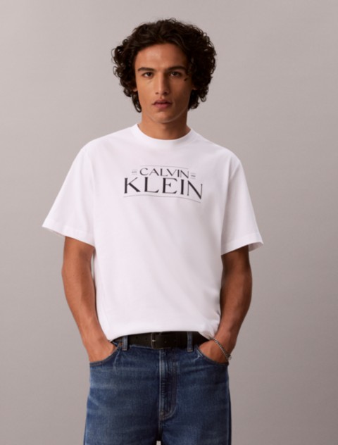 Мужские футболки Calvin Klein Logo Graphic Relaxed T-Shirt