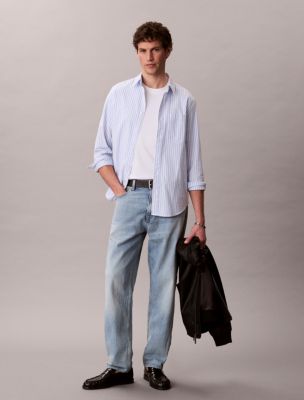 90s Tapered Jeans, Driftwood Blue