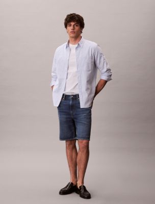 Slim Denim Shorts, Hampton