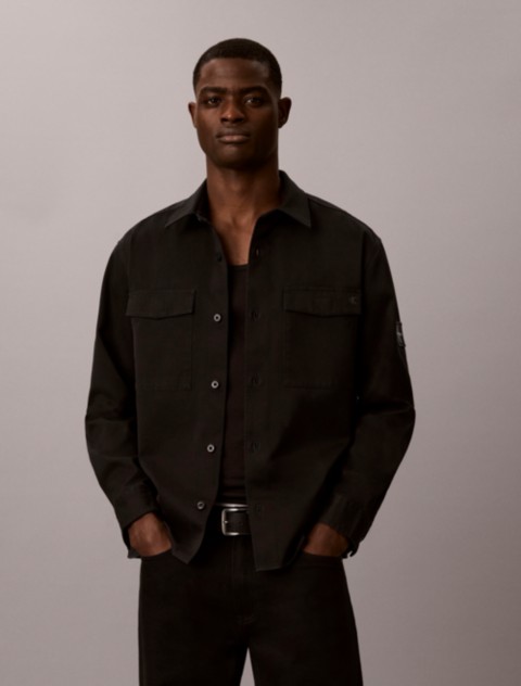 Мужские топы Calvin Klein Utility Chino Relaxed Overshirt