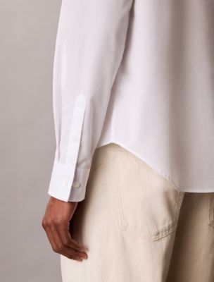 Мужские рубашки Calvin Klein Utility Washed Poplin Easy Shirt — фото 5