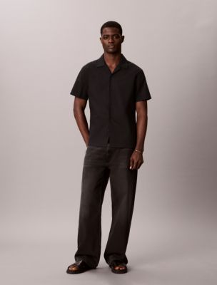 Мужские рубашки Calvin Klein Yarn-Dyed Textured Classic Shirt — фото 3