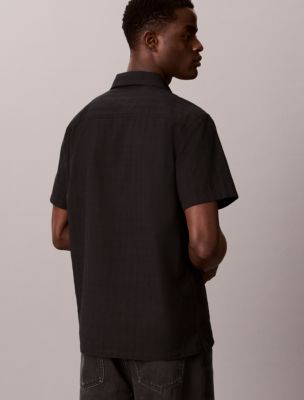 Мужские рубашки Calvin Klein Yarn-Dyed Textured Classic Shirt — фото 6