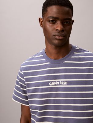 Мужские футболки Calvin Klein Logo Graphic Stripe Relaxed T-Shirt — фото 2