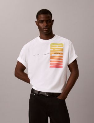 Pride Bold Logo Relaxed Tee, Bright White