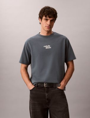 Embroidered 1989 Logo Graphic Relaxed T-Shirt, Dark Slate