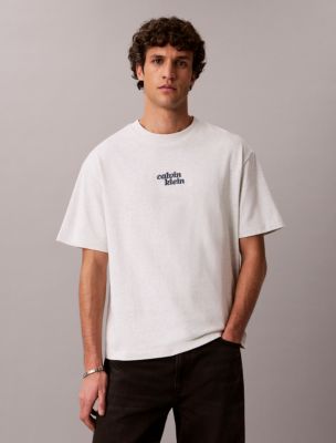 Embroidered 1989 Logo Graphic Relaxed T-Shirt, Snowy Heather