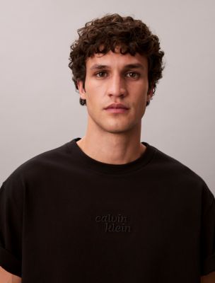 Embroidered 1989 Logo Graphic Relaxed T-Shirt, Black