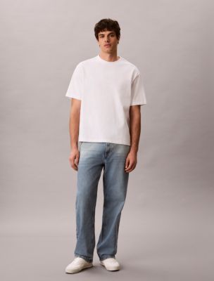 Мужские футболки Calvin Klein Embroidered 1989 Logo Graphic Relaxed T-Shirt — фото 2