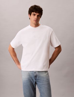 Embroidered 1989 Logo Graphic Relaxed T-Shirt, Bright White