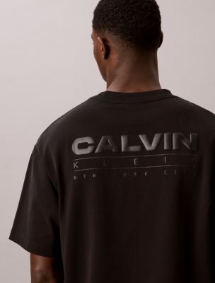 Мужские футболки Calvin Klein CK NYC Graphic Logo Tee — фото 2