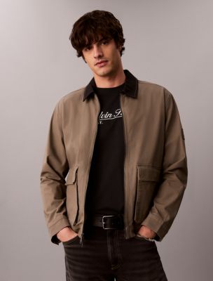 Matte Canvas Jacket, Bungee Cord