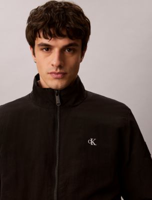 Мужская куртка Calvin Klein Padded Nylon Zip, цвет: Чёрный — фото 2