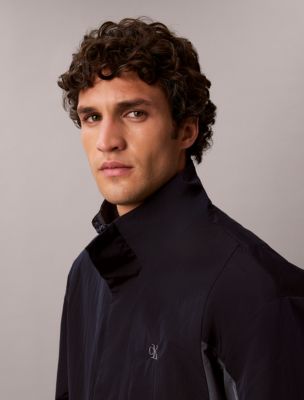 Мужские куртки Calvin Klein Lightweight Nylon Colorblock Windbreaker Jacket — фото 2