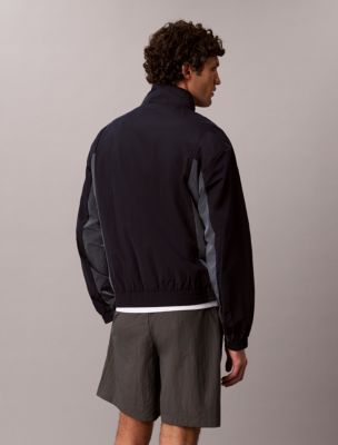Мужские куртки Calvin Klein Lightweight Nylon Colorblock Windbreaker Jacket — фото 5